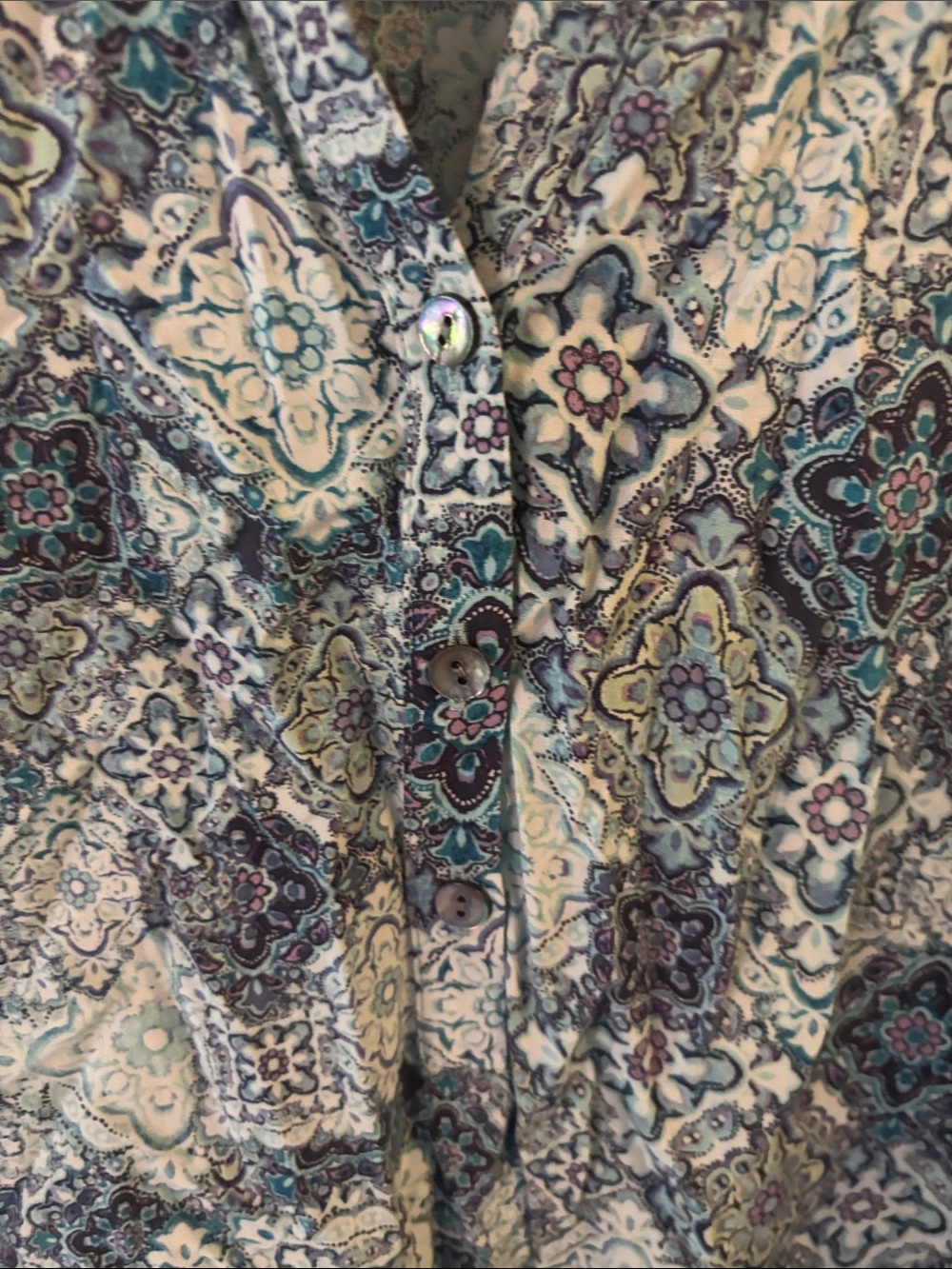 J.Jill Size XL Petite Tunic Style Blouse - Picture 3 of 10